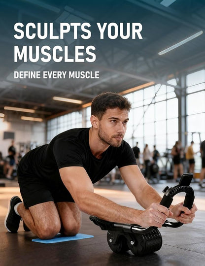 Ultra Core™ Automatic Ab Roller with Elbow Support