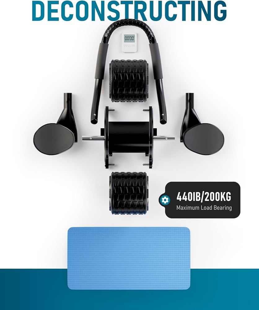 Ultra Core™ Automatic Ab Roller with Elbow Support